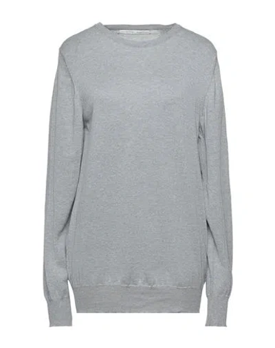 Soho De Luxe......essential Woman Sweater Light Grey Size L Cotton