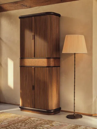 Soho Home Alexander Floor Lamp In Brown