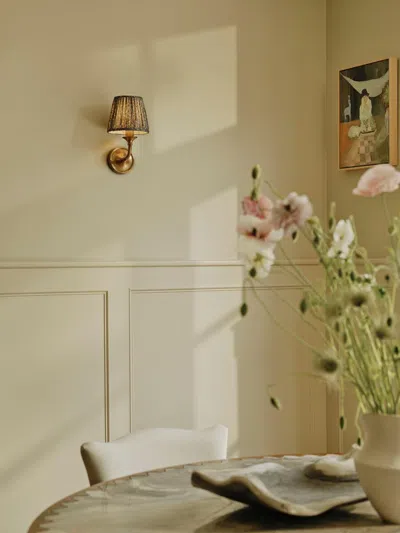 Soho Home Alexander Wall Light In Gold