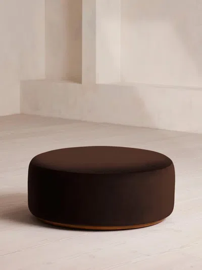 Soho Home Aline Ottoman In Brown