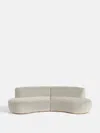 Soho Home Aline Serpentine Sectional Sofa