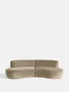 Soho Home Aline Serpentine Sectional Sofa