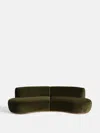 Soho Home Aline Serpentine Sectional Sofa
