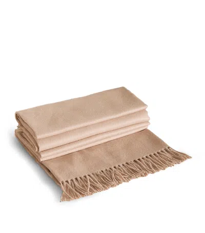 Soho Home Alpaca Wool Maria Throw In Neutral