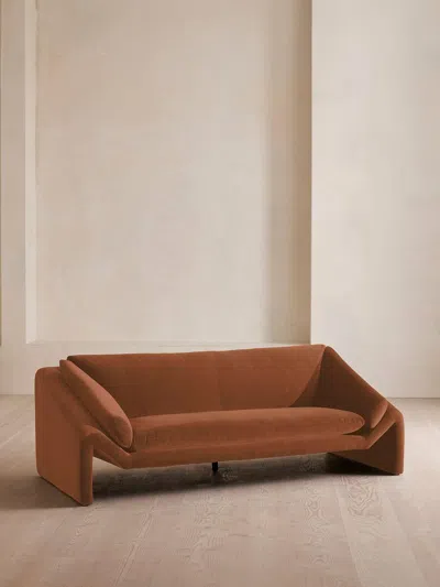 Soho Home Amble Three Seater Sofa In Brown
