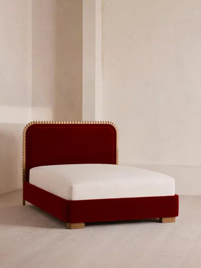 Soho Home Angus Bed In Burgundy