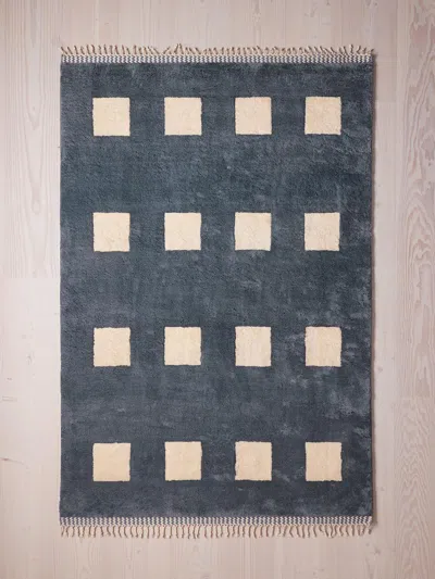 Soho Home Arcus Rug Grey Blue In Animal Print
