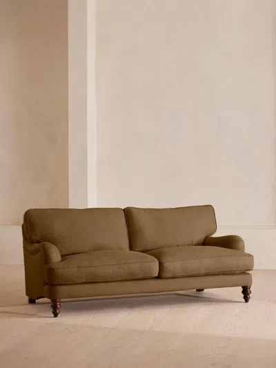 Soho Home Arundel Three Seater Sofa In Brown