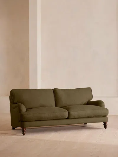 Soho Home Arundel Three Seater Sofa In Green