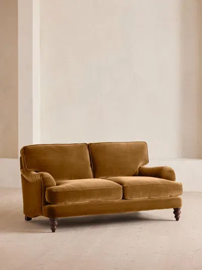 Soho Home Arundel Two Seater Sofa In Gold