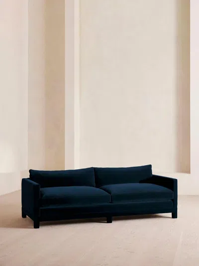 Soho Home Ashford Four Seater Sofa In Blue