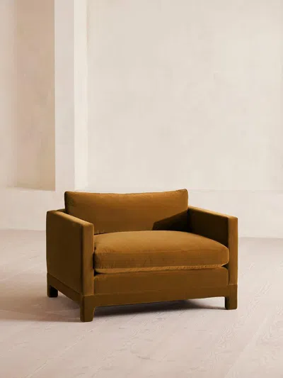 Soho Home Ashford Loveseat In Brown