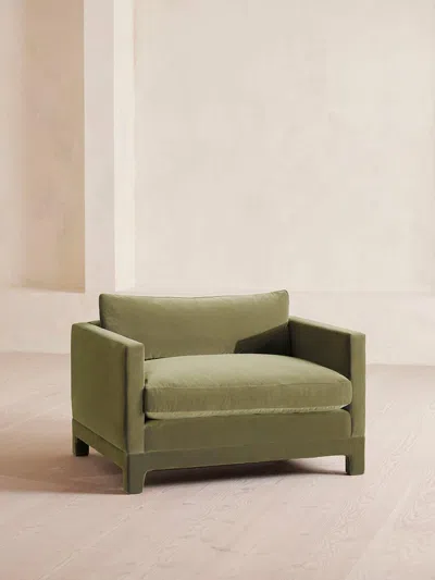 Soho Home Ashford Loveseat In Green