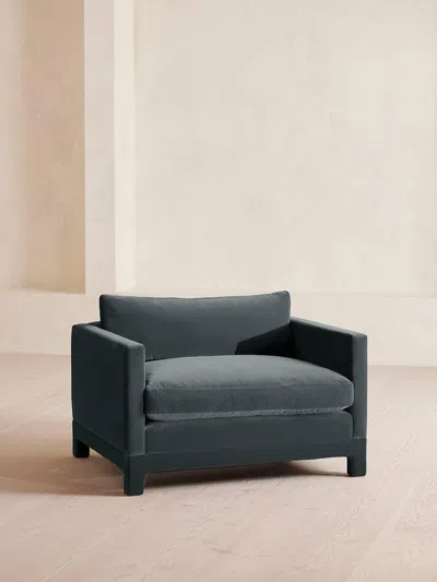 Soho Home Ashford Loveseat Sofa In Gray