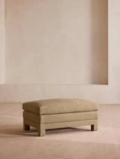 Soho Home Ashford Ottoman In Brown