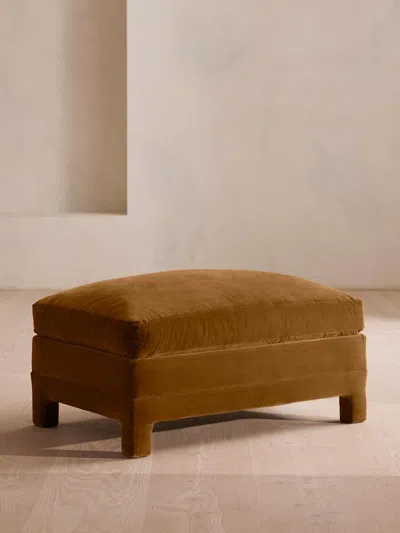 Soho Home Ashford Ottoman In Brown