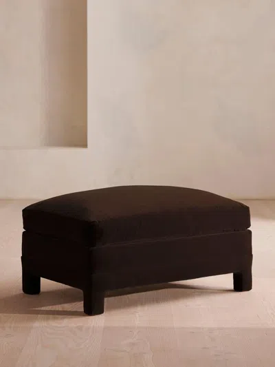 Soho Home Ashford Ottoman In Brown