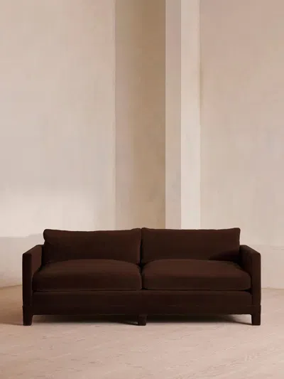 Soho Home Ashford Three Seater In Brown