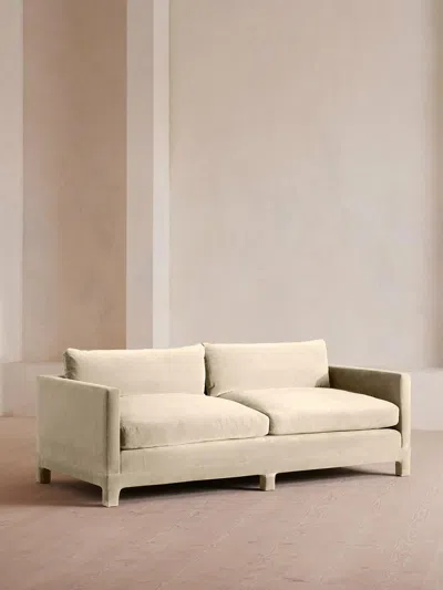 Soho Home Ashford Three Seater Sofa In White