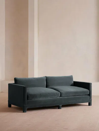Soho Home Ashford Three Seater Sofa In Green
