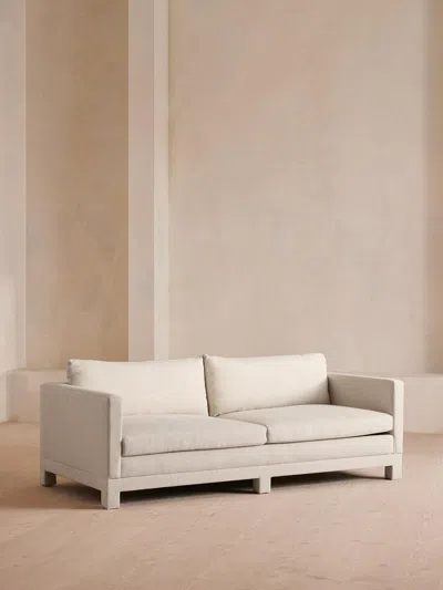 Soho Home Ashford Three Seater Sofa In Neutral