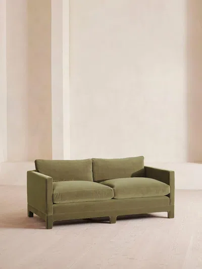 Soho Home Ashford Two Seater Sofa In Burgundy