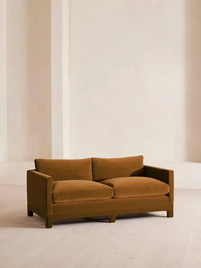 Soho Home Ashford Two Seater Sofa In Brown