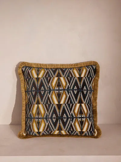 Soho Home Aspen Square Cushion In Multi