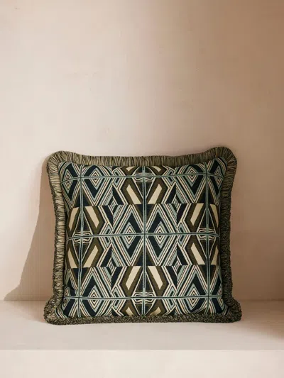 Soho Home Aspen Square Cushion In Multi