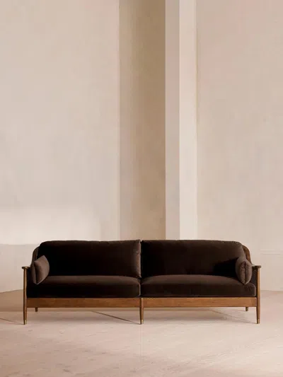 Soho Home Atlanta Four Seater In Brown