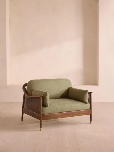 Soho Home Atlanta Loveseat In Green