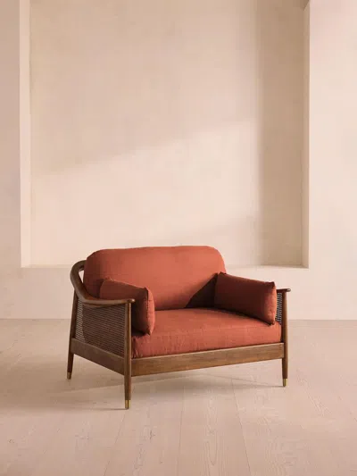 Soho Home Atlanta Loveseat In Brown