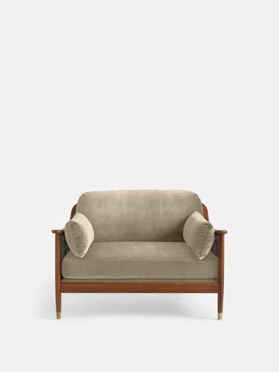 Soho Home Atlanta Loveseat In Camel