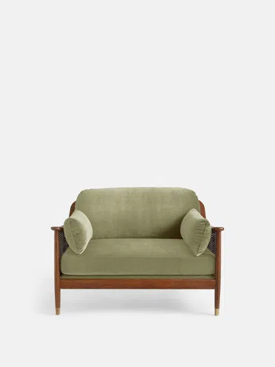 Soho Home Atlanta Loveseat In Green