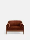 Soho Home Atlanta Loveseat In Rust