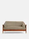 Soho Home Atlanta Three Seater Sofa In Camel