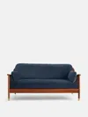 Soho Home Atlanta Three Seater Sofa In Grey Blue