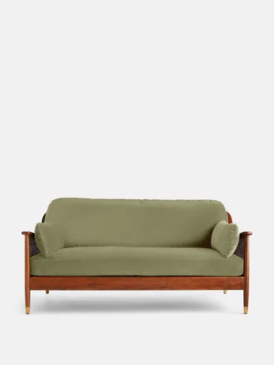 Soho Home Atlanta Three Seater Sofa In Green