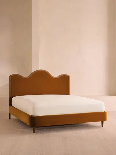Soho Home Aubrey Bed In Burgundy
