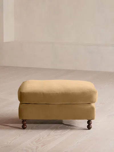 Soho Home Audrey Rectangle Ottoman In Pink