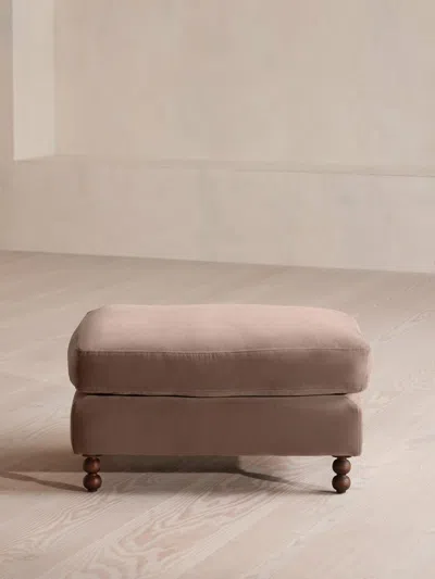 Soho Home Audrey Rectangle Ottoman In Gray