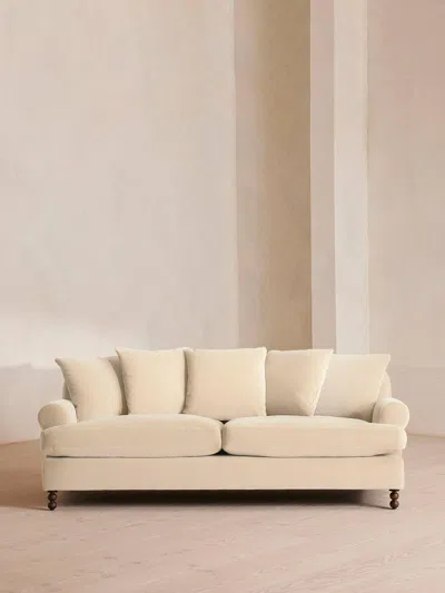 Soho Home Audrey Three Seater Sofa In Neutral