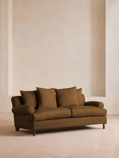 Soho Home Audrey Two Seater In Brown