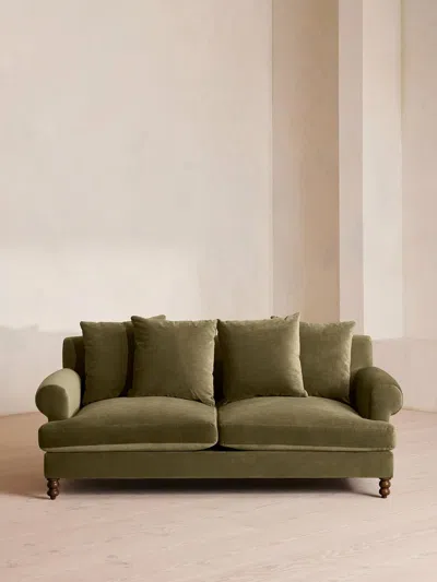 Soho Home Audrey Two Seater Sofa In Green