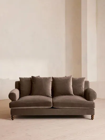 Soho Home Audrey Two Seater Sofa In Brown