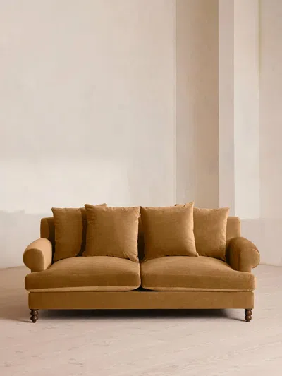 Soho Home Audrey Two Seater Sofa In Brown