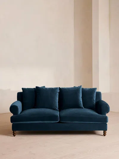 Soho Home Audrey Two Seater Sofa In Blue