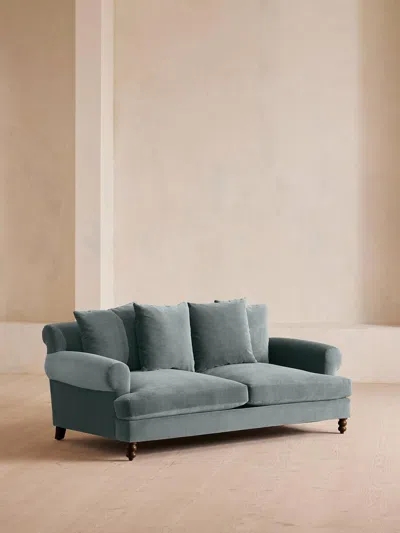 Soho Home Audrey Two Seater Sofa In Blue