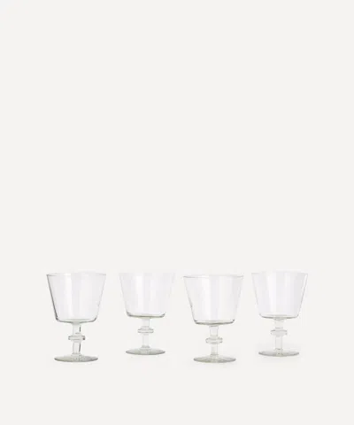 Soho Home Avenell Red Wine Glasses Set Of Four In Clear