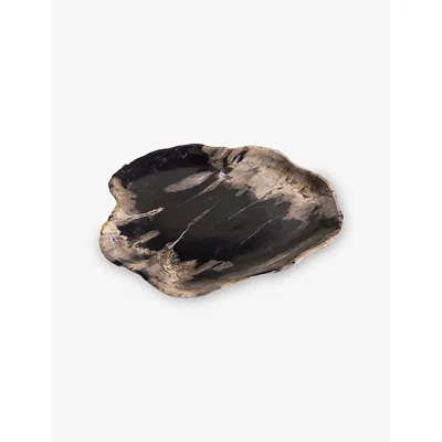Soho Home Balfern Petrified Wood Serving Platter Multi In Brown